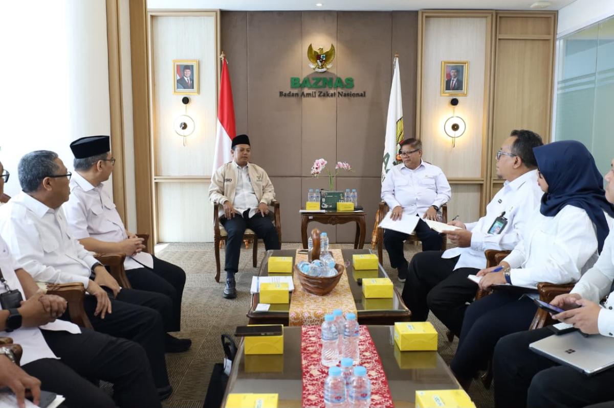 Kemnaker dan BAZNAS Bahas Pemberdayaan Mustahik hingga Akses Kerja Penyandang Disabilitas